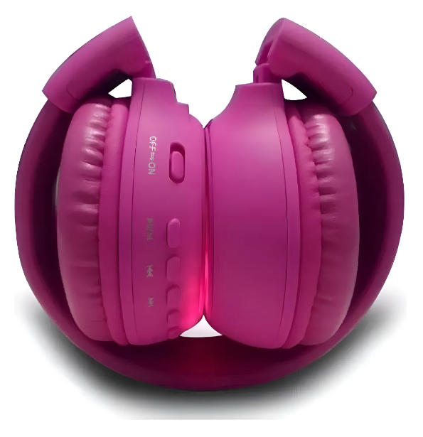 Diadema N65 Bluetooth Audífonos Pantalla Radio Sd Mp3 High Bass - Imagen 3