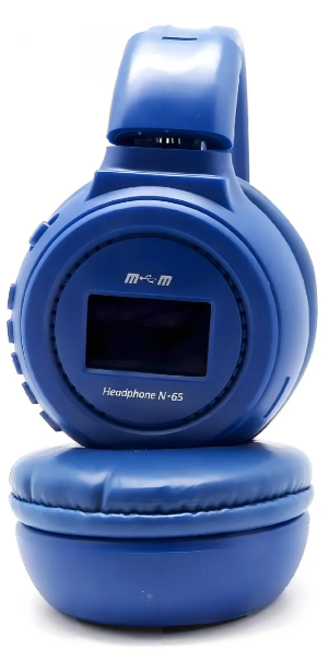 Diadema N65 Bluetooth Audífonos Pantalla Radio Sd Mp3 High Bass - Imagen 14