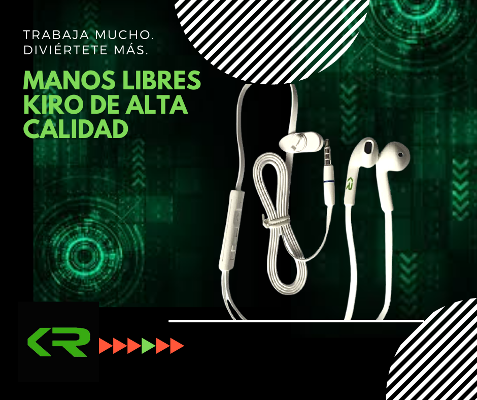 Audifonos Manos Libres Universal KIRO High Bass Plug 3.5 - Imagen 4