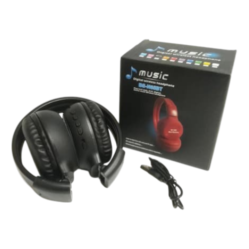 Diadema N65 Bluetooth Audífonos Pantalla Radio Sd Mp3 High Bass