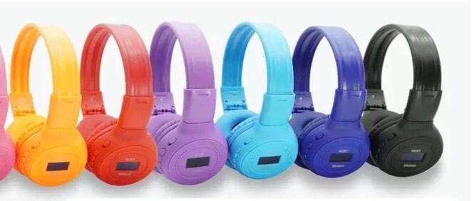 Diadema N65 Bluetooth Audífonos Pantalla Radio Sd Mp3 High Bass - Imagen 2