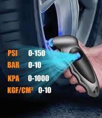 Medidor Presión De Llantas Digital Luz Portátil Carro Moto Bicicleta Balon - Imagen 6